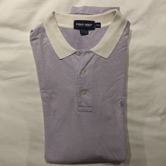 Ralph Lauren Polo Golf Lavender Shirt Size XXL - Picture 1 of 5